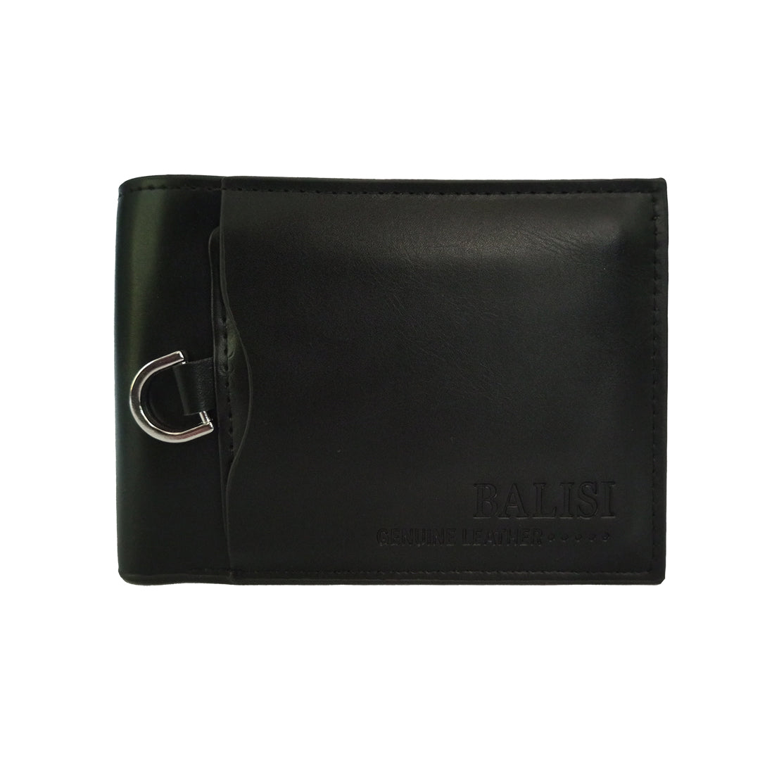 Ultra-Fine PU Leather Wallet with Detachable Card Holder