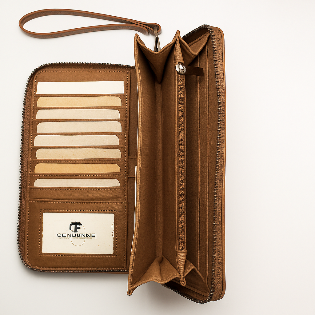 GentsFine Executive Zip Wallet (Free Delivery)