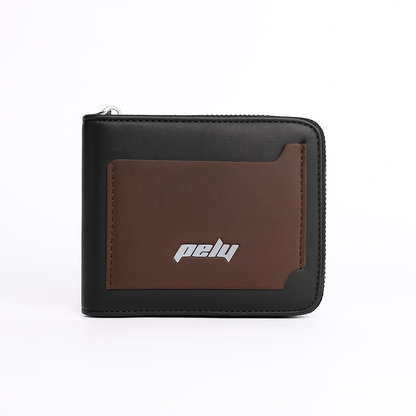 Premium Dual Tone Zip Wallet