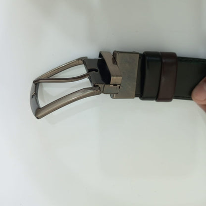Premium Reversible 2-in-1 Belt – Black & Brown - With Free Delivery