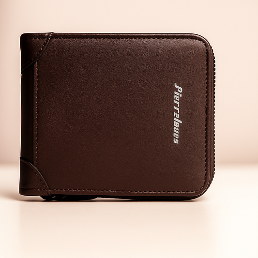 Elite Zipper Wallet – Premium, Compact & Secure