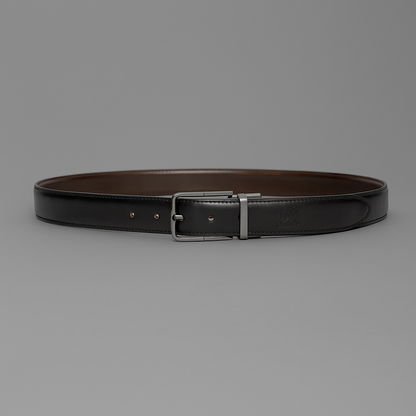 Premium Reversible 2-in-1 Belt – Black & Brown - With Free Delivery