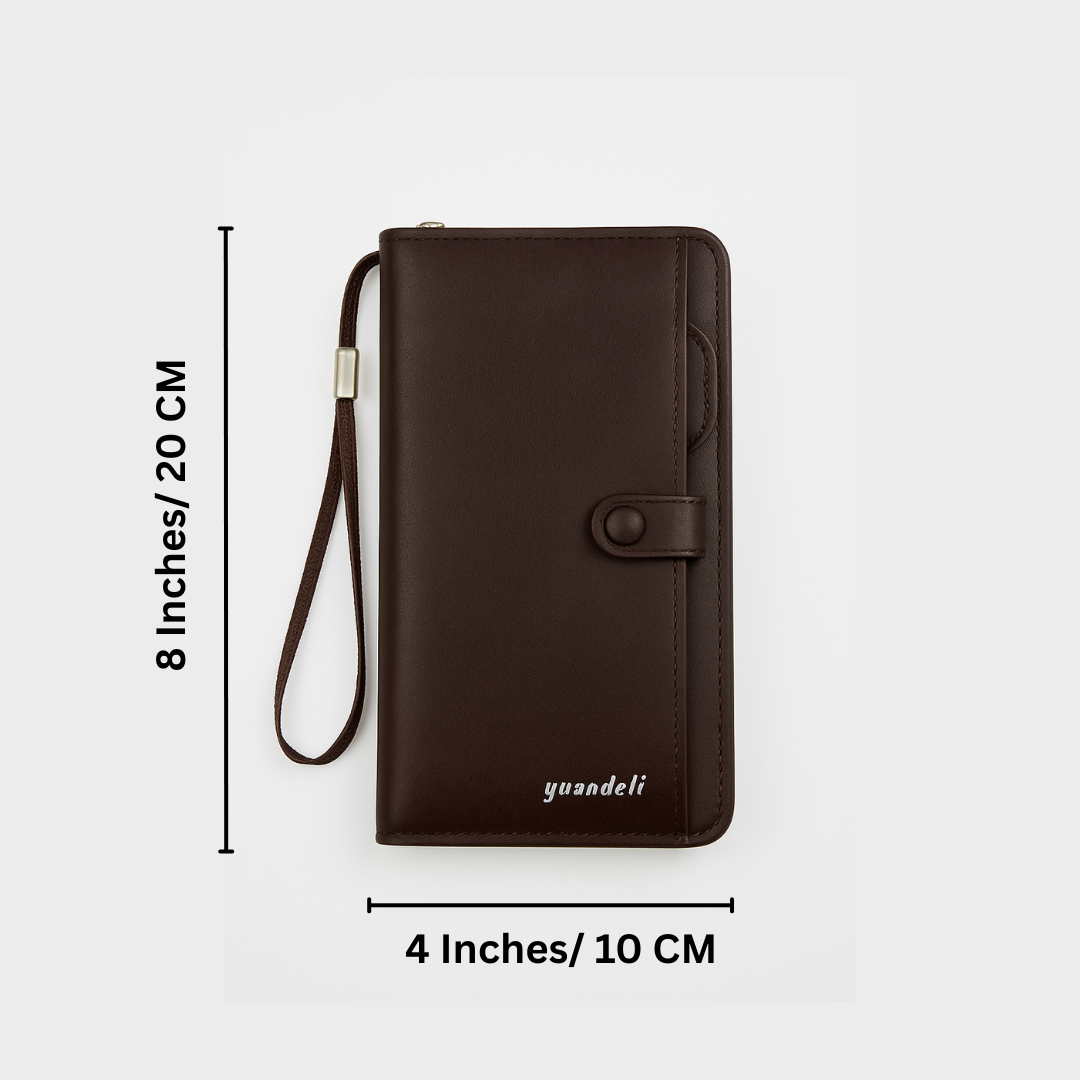 Baellery Prime Edge | Unisex Zipper Wallet