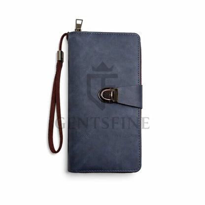 GentsFine Signature Max Wallet – Luxury Unisex Long Wallet