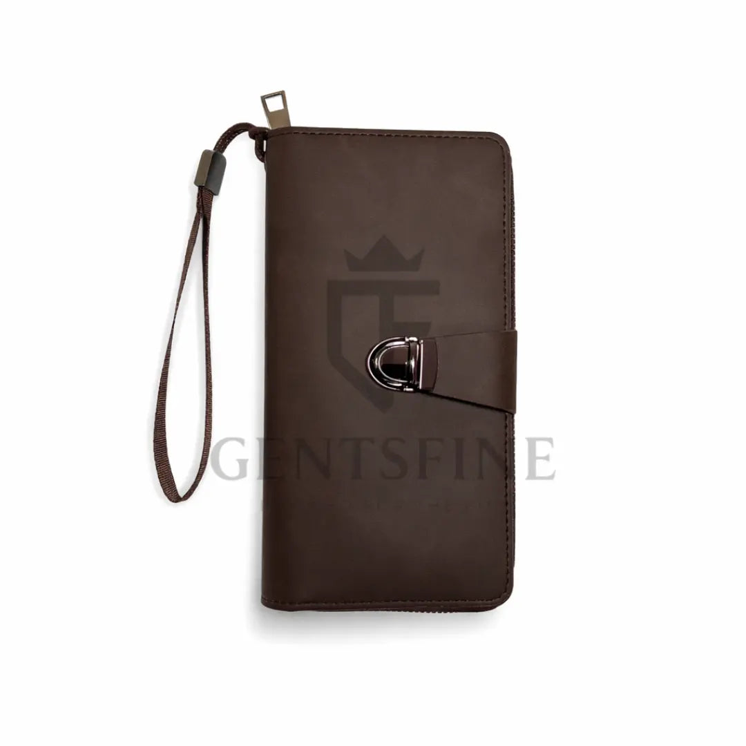 GentsFine Signature Max Wallet – Luxury Unisex Long Wallet