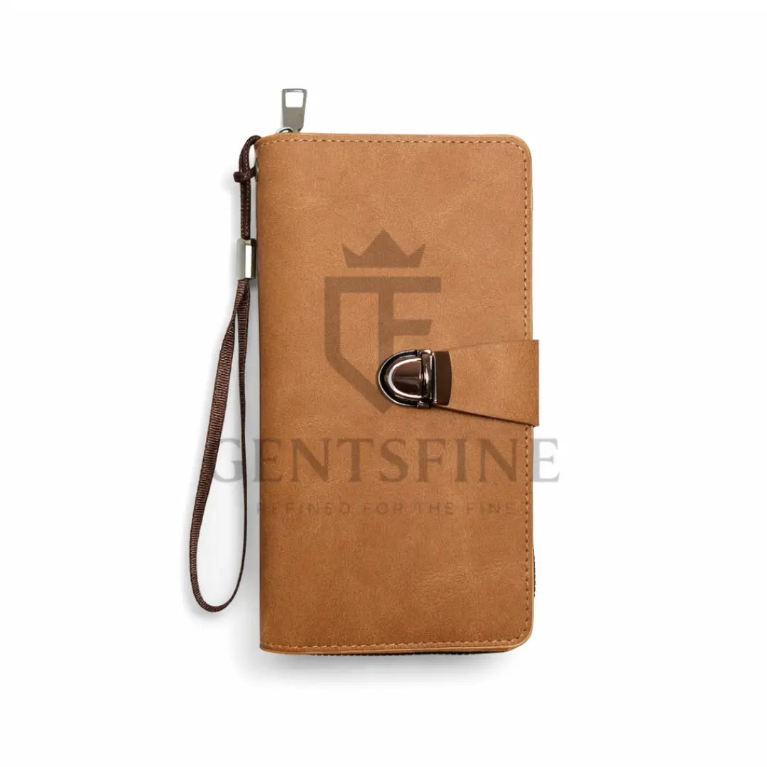 GentsFine Signature Max Wallet – Luxury Unisex Long Wallet